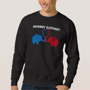 Sudadera Elefante Para Mujeres Animales De Parque Silvestre