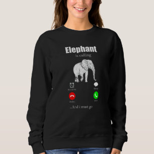 Sudadera Elefante Para Mujeres Hombres Elefantes Novia 1