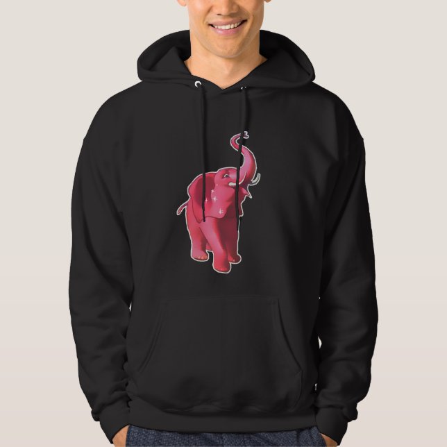 Sudadera Elefante rosa (Anverso)