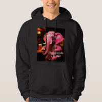elefante rosa acompañante