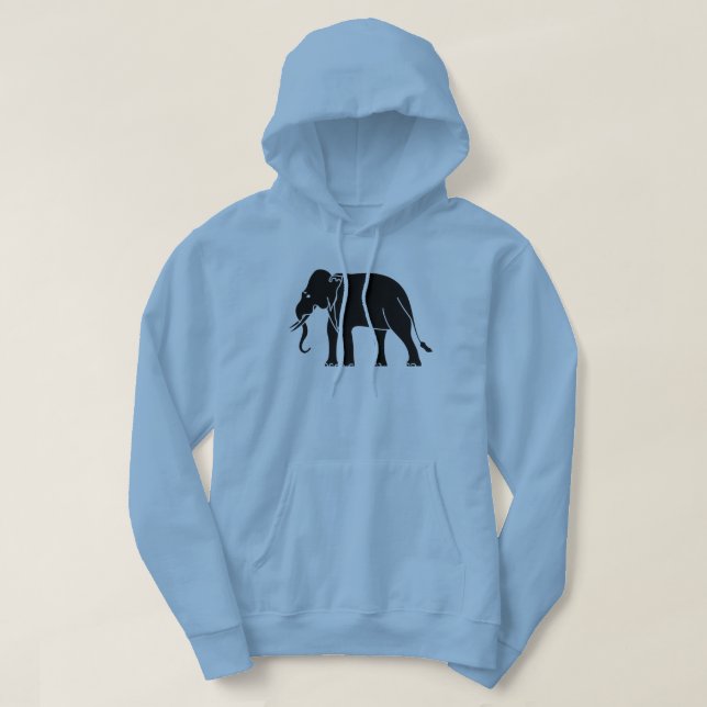Sudadera Elefante siamés (Diseño del anverso)