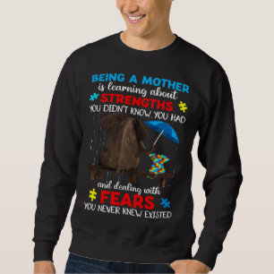 Sudadera Elefante siendo una madre Conciencia del autismo p