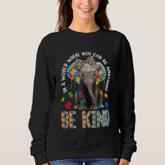 Sudadera elefante y rompecabezas cueste ser amable y consci