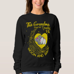 Sudadera Elefantes Esta Abuela Ama A Sus Nietos A La