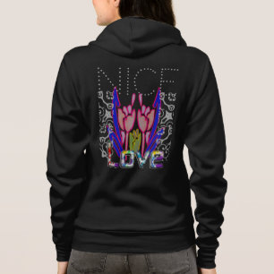Sudadera Elegancia floral: la bonita y suave hoodie infanti