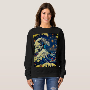 Sudadera Elegancia Oceánica: Nami La Gran Ola