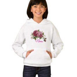 Sudadera Elegancia Rosa Rosa