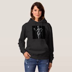 Sudadera Elegant Lady Silhouette Hoodie