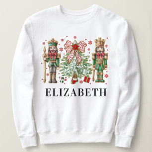 Sudadera Elegante Chinoiserie Nutcracker Vibes navideñas na