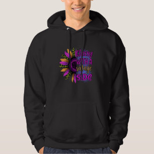 Sudadera "Elegante con un lado salvaje" – Girasol de estamp
