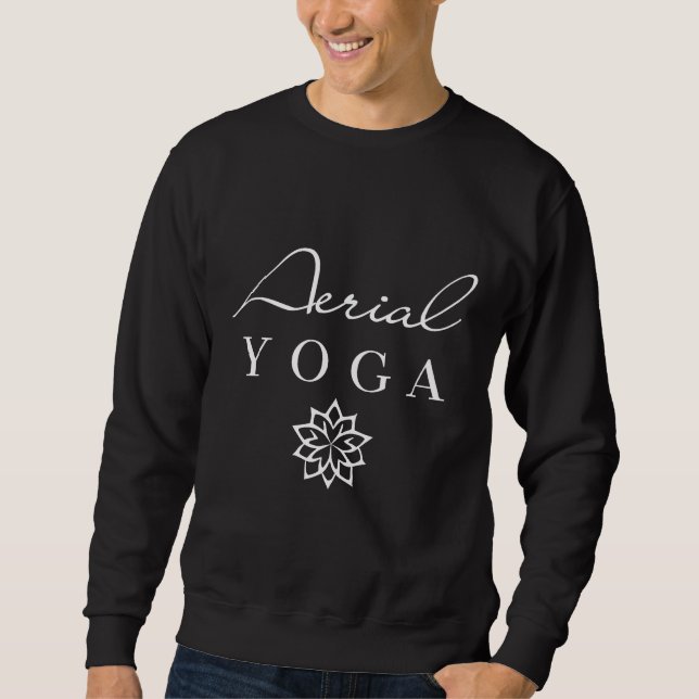 Sudadera Elegante de yoga aéreo (Anverso)