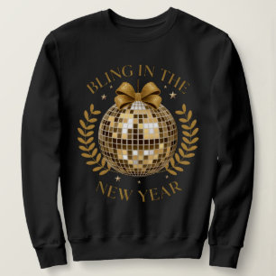 Sudadera Elegante Fiesta de Bling de Año Nuevo: Disco Editi
