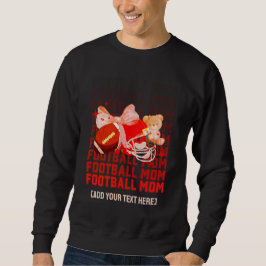 Sudadera Elegante FOOTBALL MOM Coquette