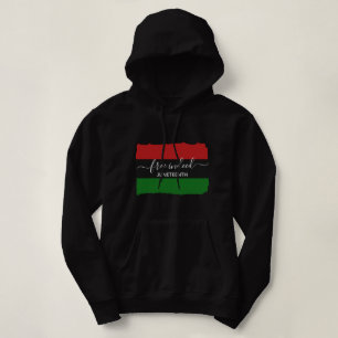 Sudadera Elegante GRATIS DE VERDAD Panafricano JUNETEENTH