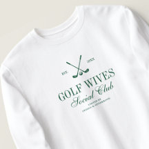 Elegante guión Club Social de Esposas de Golf Pers