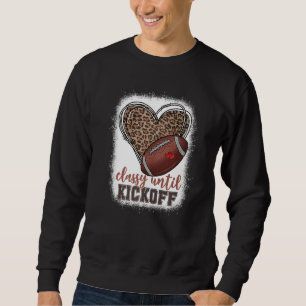Sudadera Elegante hasta el saque inicial Balón de fútbol am