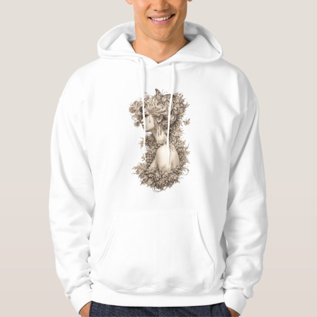 Sudadera Elegante moderno lindo personalizado agrega tu pro (Anverso)