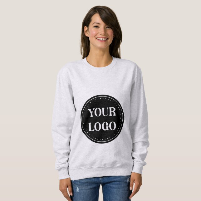 Sudadera elegante, moderno, refinado y editable. (Anverso completo)