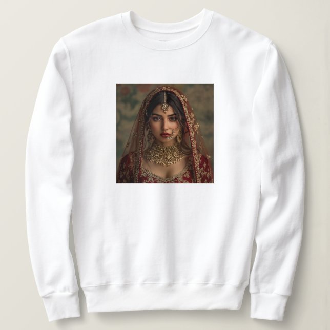 Sudadera Elegante Personalizado Añadir su propio regalo de  (Anverso del diseño)