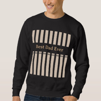Sudadera Elegante personalizado Mejor Papá del Mundo con ra