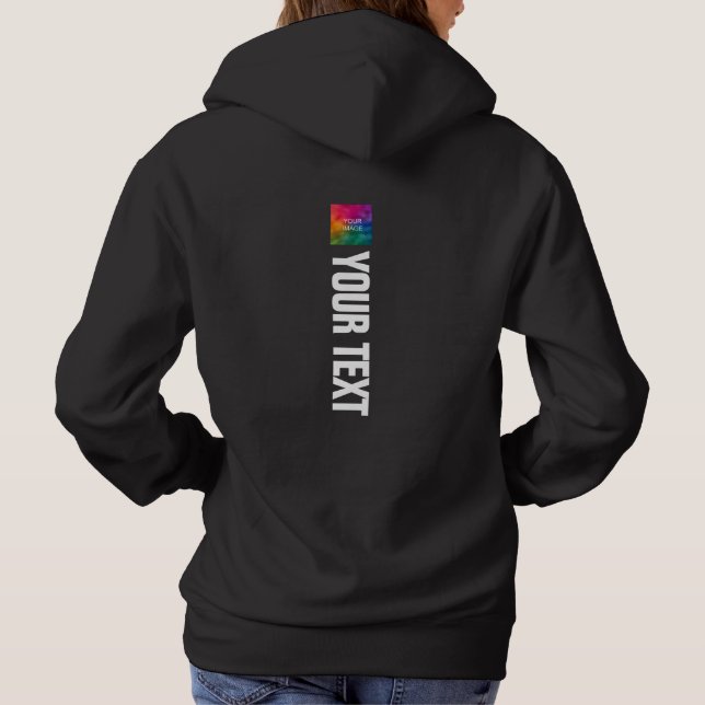 Sudadera Elegante plantilla Mujeres Impresión moderna de do (Reverso)
