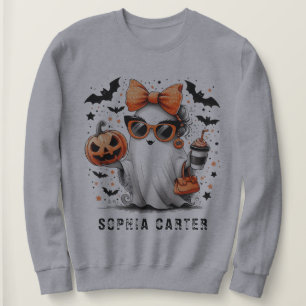 Sudadera Elegante y gracioso fantasma Halloween básico feme