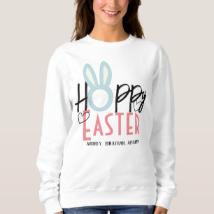 Sudadera elegante y moderno de Pascua, colección de tres fo
