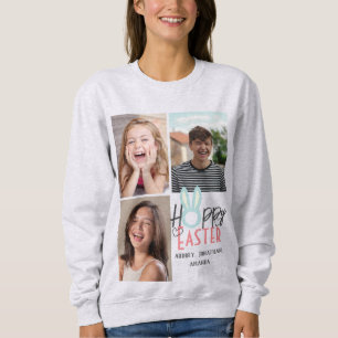 Sudadera elegante y moderno de Pascua, colección de tres fo
