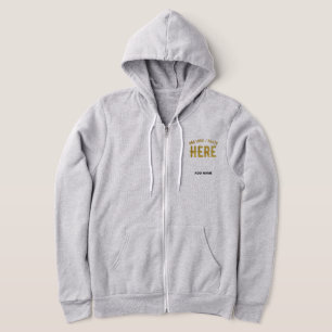 SUDADERA ELEGANTES MODERNAS PERSONALIZABLES CENIZAS VERIFIC