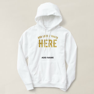 SUDADERA ELEGANTES PERSONALIZABLES BLANCOS VERIFICADOS DE M