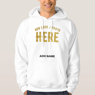 SUDADERA ELEGANTES PERSONALIZABLES BLANCOS VERIFICADOS DE M