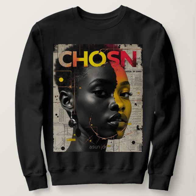 SUDADERA ELEGIDO (Anverso del diseño)