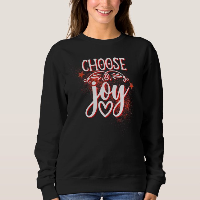 Sudadera Elegir alegría (Anverso)