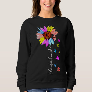 Sudadera Elegir clase de rompecabezas de girasol Piezas de 