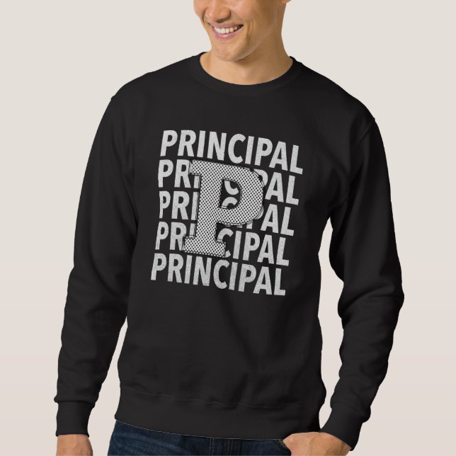 Sudadera Elementary School Assistant Principal Polkadot Sch (Anverso)