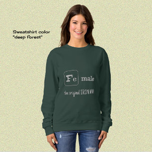 Sudadera Elemento de hierro del juego de palabras Deportes