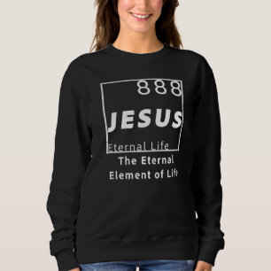 Sudadera Elemento Jesús Tabla Periódica Para Cristiano, Hom