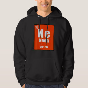 Sudadera Elemento Neón de la tabla periódica de química par