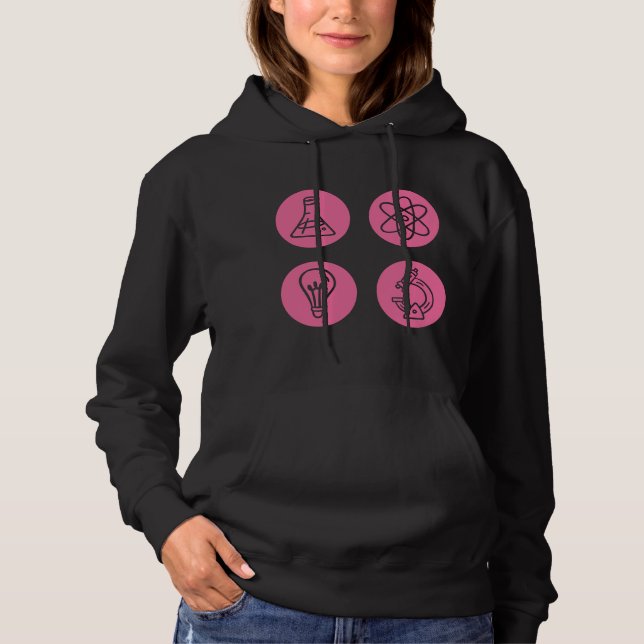 Sudadera Elementos de ciencia (Anverso)