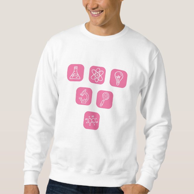 Sudadera Elementos de Ciencia (Anverso)