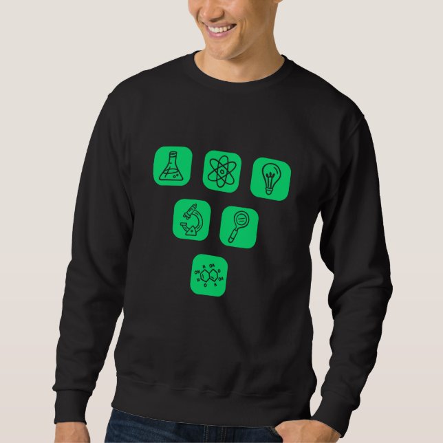 Sudadera Elementos de Ciencia (Anverso)