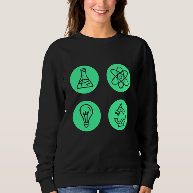 Sudadera Elementos de Ciencia (Anverso)