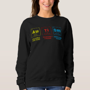 Sudadera Elementos de Conciencia del Autismo Tabla Periódic