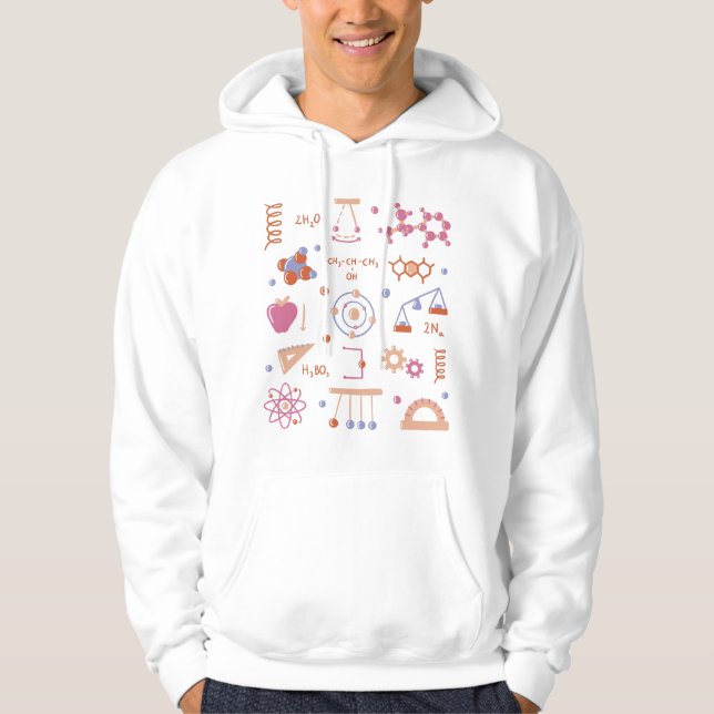Sudadera elementos de física (Anverso)