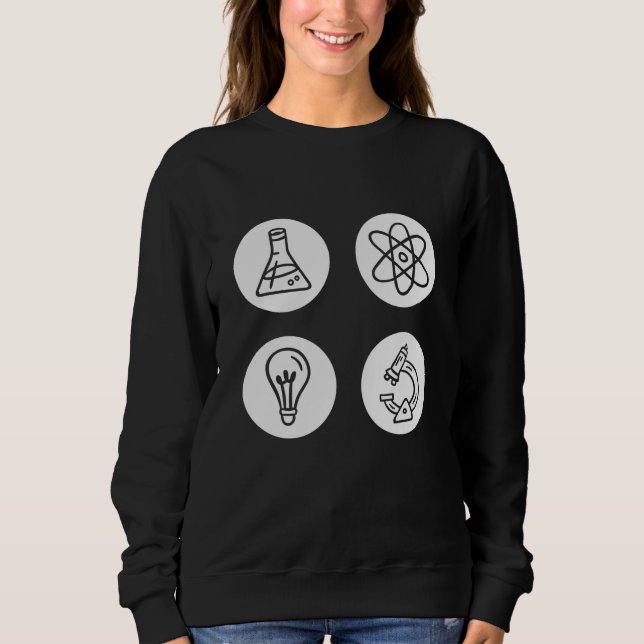Sudadera Elementos de la ciencia (Anverso)