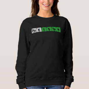 Sudadera Elementos de la tabla periódica de química genial 