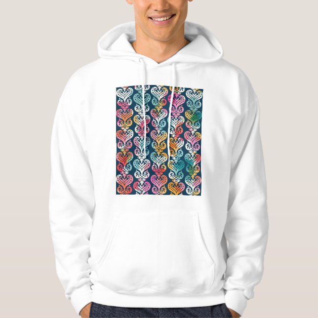 Sudadera Elementos decorativos, diseño versátil de patrones (Anverso)