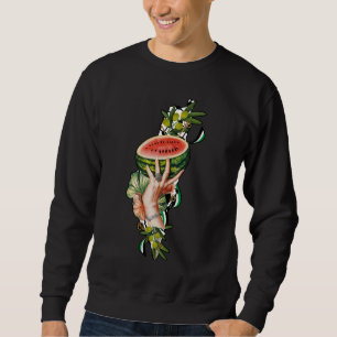Sudadera Elementos palestinos tradicionales en el mapa pale