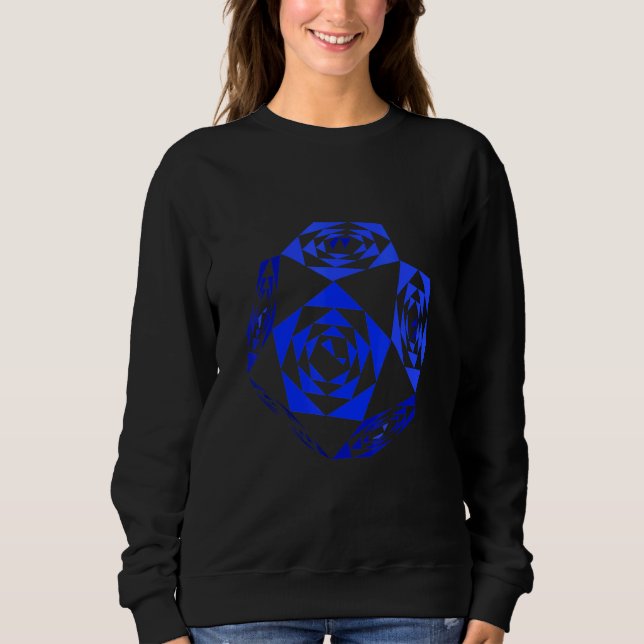 Sudadera Elementos y Formas de Geometría 5 (Anverso)