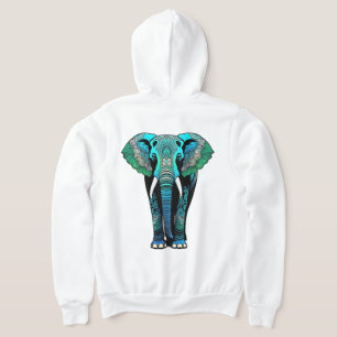 Sudadera Elephant Mandala Silhouette